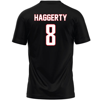 Fairfield - NCAA Women's Lacrosse : Kelly Haggerty - Black Lacrosse Jersey-1
