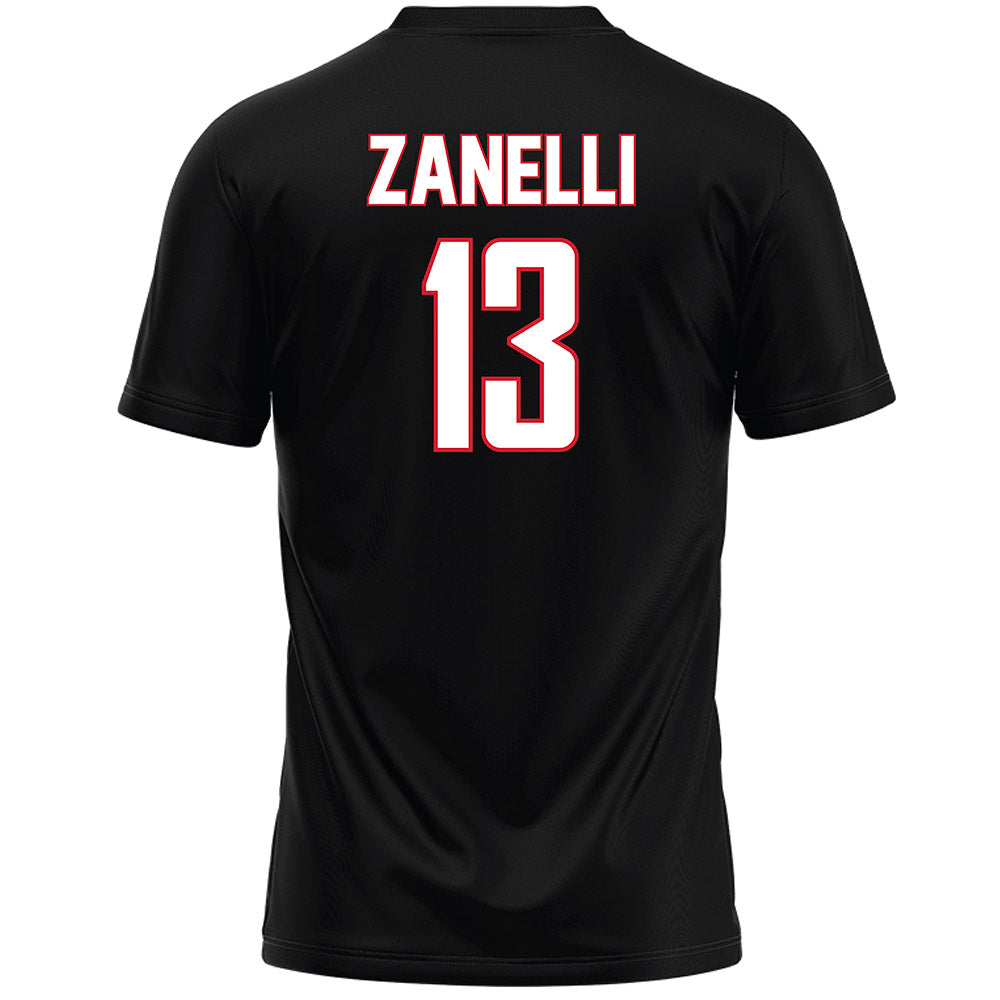 Fairfield - NCAA Women's Lacrosse : Kit Zanelli - Black Lacrosse Jersey