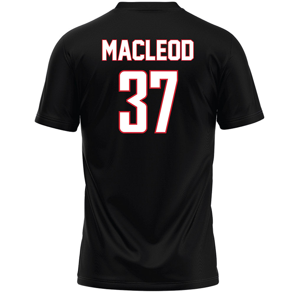 Fairfield - NCAA Women's Lacrosse : Sara MacLeod - Black Lacrosse Jersey-1