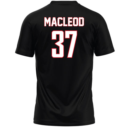 Fairfield - NCAA Women's Lacrosse : Sara MacLeod - Black Lacrosse Jersey-1