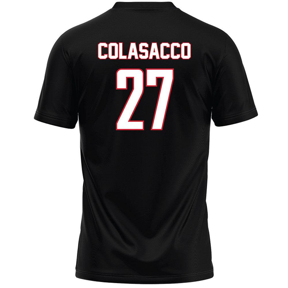 Fairfield - NCAA Women's Lacrosse : Sophia Colasacco - Black Lacrosse Jersey-1