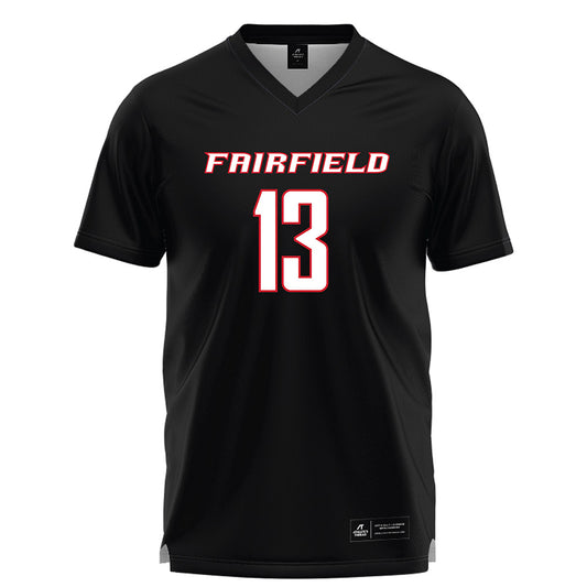 Fairfield - NCAA Women's Lacrosse : Kit Zanelli - Black Lacrosse Jersey