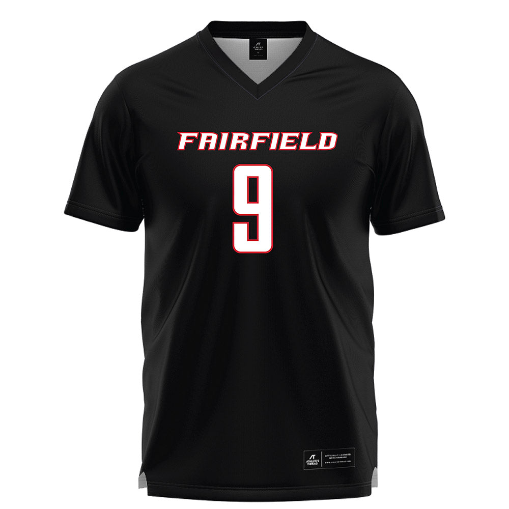 Fairfield - NCAA Women's Lacrosse : Lila Berkery - Black Lacrosse Jersey-0
