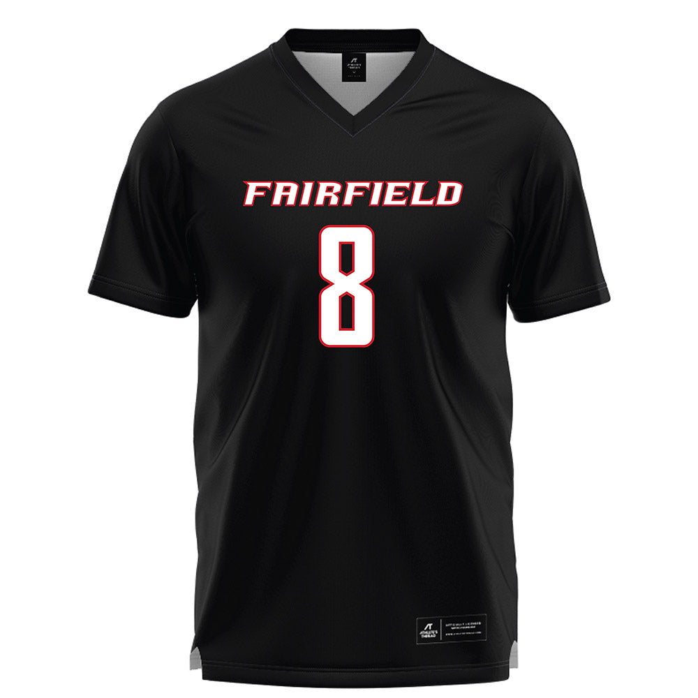 Fairfield - NCAA Women's Lacrosse : Kelly Haggerty - Black Lacrosse Jersey-0