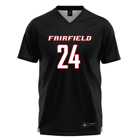 Fairfield - NCAA Women's Lacrosse : Keira Furey - Black Lacrosse Jersey