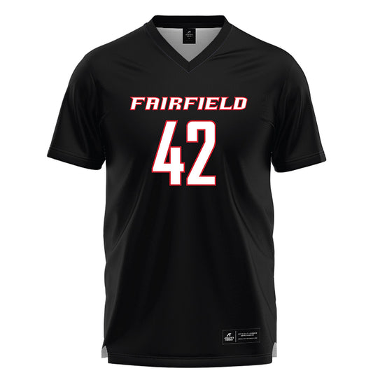 Fairfield - NCAA Women's Lacrosse : Samantha LaBier - Black Lacrosse Jersey-0