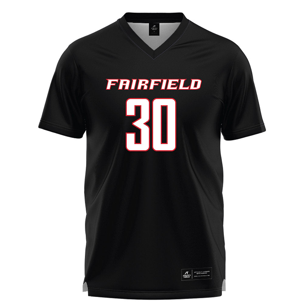 Fairfield - NCAA Women's Lacrosse : Lizzie Getz - Black Lacrosse Jersey-0