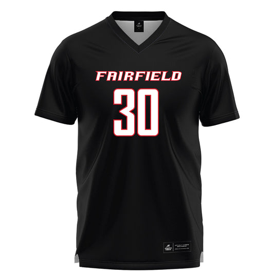 Fairfield - NCAA Women's Lacrosse : Lizzie Getz - Black Lacrosse Jersey-0