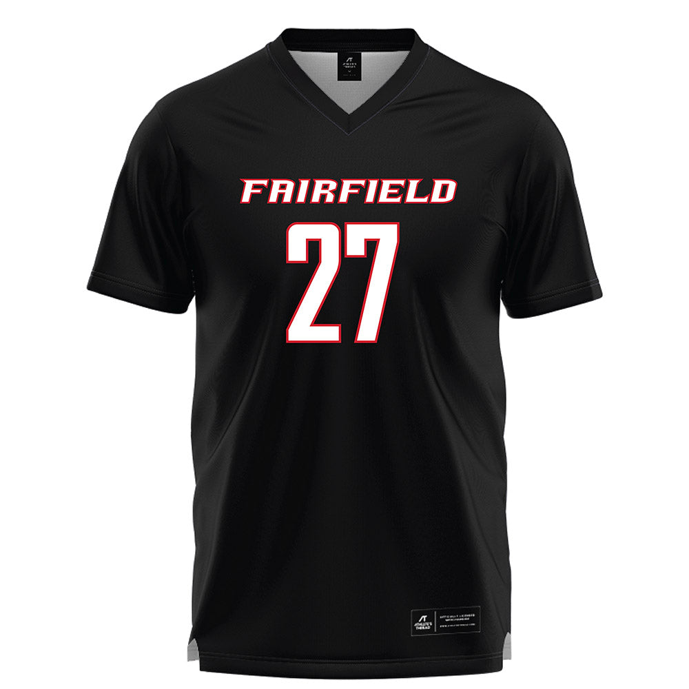 Fairfield - NCAA Women's Lacrosse : Sophia Colasacco - Black Lacrosse Jersey-0