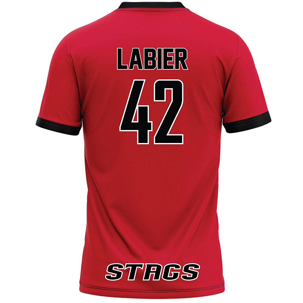 Fairfield - NCAA Women's Lacrosse : Samantha LaBier - Red Lacrosse Jersey-1