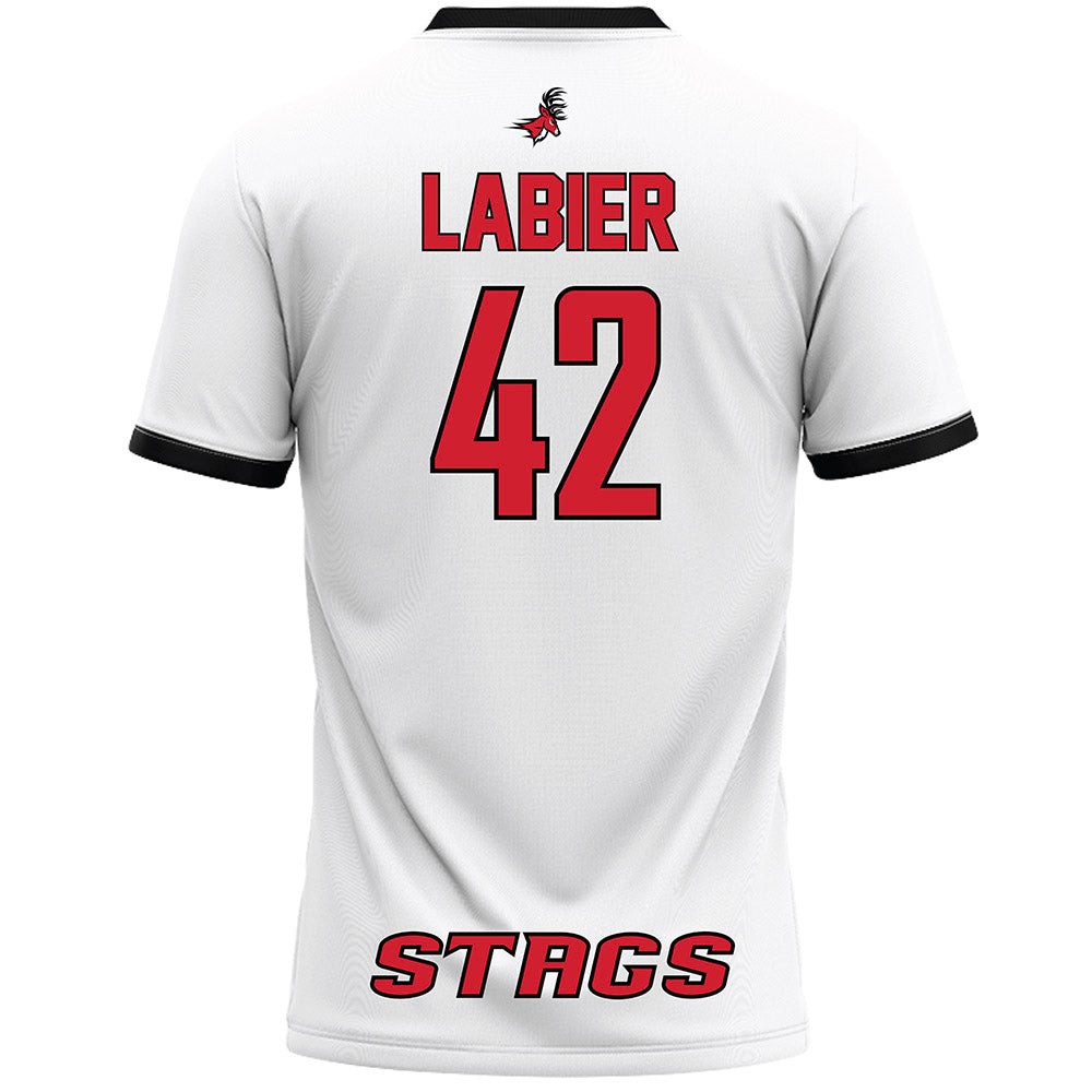 Fairfield - NCAA Women's Lacrosse : Samantha LaBier - White Lacrosse Jersey-1