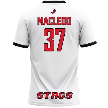 Fairfield - NCAA Women's Lacrosse : Sara MacLeod - White Lacrosse Jersey-1