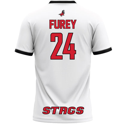 Fairfield - NCAA Women's Lacrosse : Keira Furey - White Lacrosse Jersey