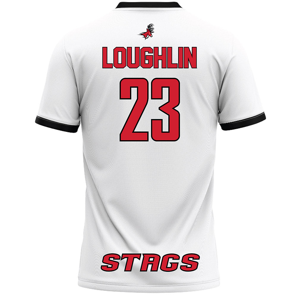 Fairfield - NCAA Women's Lacrosse : Charlotte Loughlin - White Lacrosse Jersey