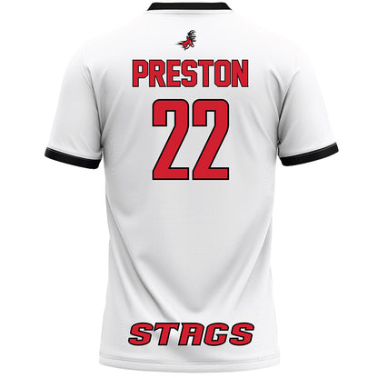 Fairfield - NCAA Women's Lacrosse : Julia Preston - White Lacrosse Jersey