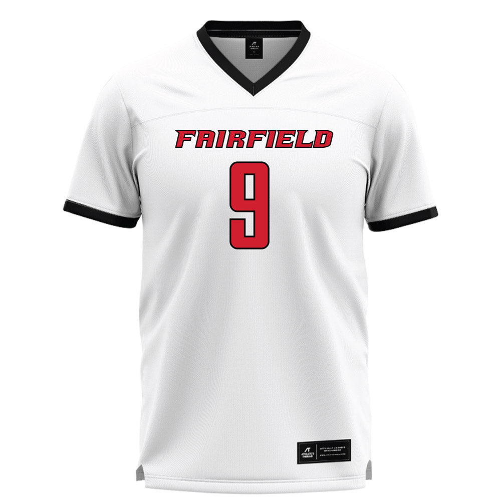Fairfield - NCAA Women's Lacrosse : Lila Berkery - White Lacrosse Jersey-0