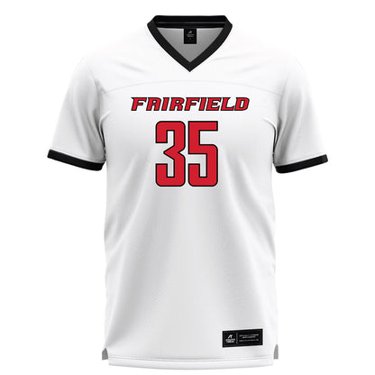 Fairfield - NCAA Women's Lacrosse : Ally Zamparelli - White Lacrosse Jersey