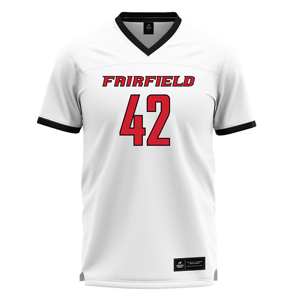 Fairfield - NCAA Women's Lacrosse : Samantha LaBier - White Lacrosse Jersey-0