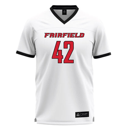 Fairfield - NCAA Women's Lacrosse : Samantha LaBier - White Lacrosse Jersey-0