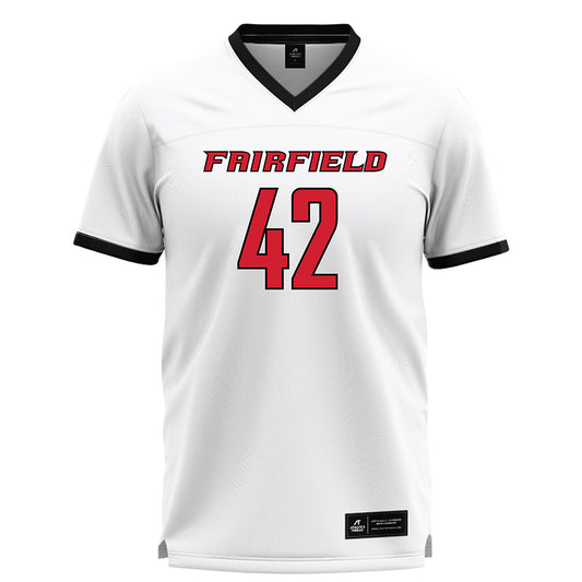 Fairfield - NCAA Women's Lacrosse : Samantha LaBier - White Lacrosse Jersey-0