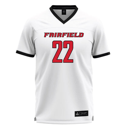 Fairfield - NCAA Women's Lacrosse : Julia Preston - White Lacrosse Jersey
