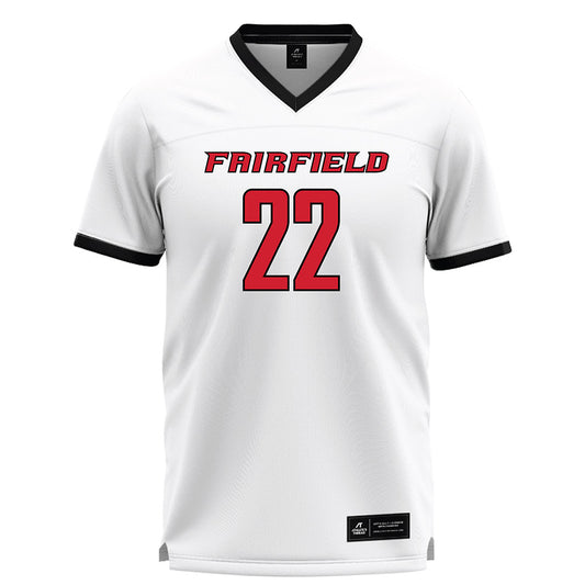 Fairfield - NCAA Women's Lacrosse : Julia Preston - White Lacrosse Jersey