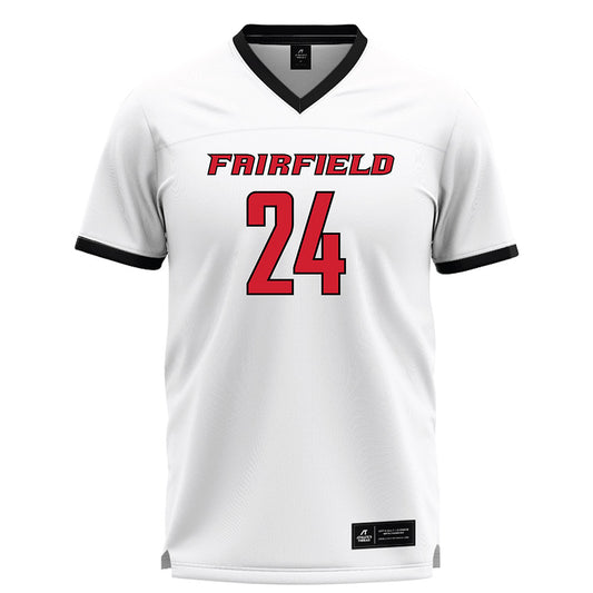 Fairfield - NCAA Women's Lacrosse : Keira Furey - White Lacrosse Jersey