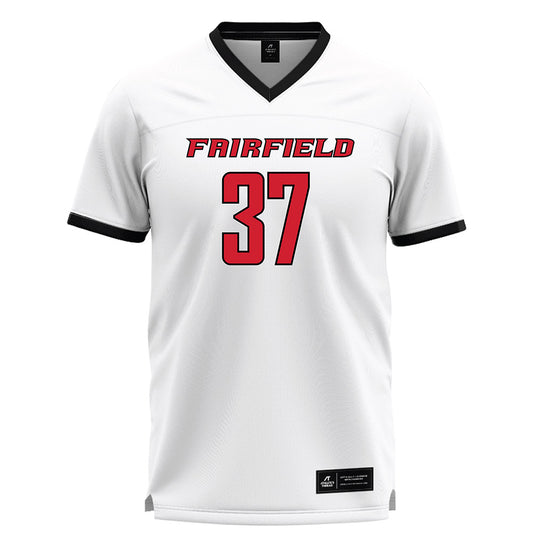 Fairfield - NCAA Women's Lacrosse : Sara MacLeod - White Lacrosse Jersey-0