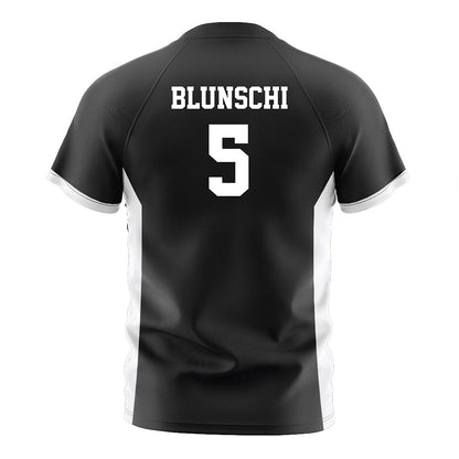 Fairfield - NCAA Men's Soccer : Jordan Blunschi - Black Soccer Jersey