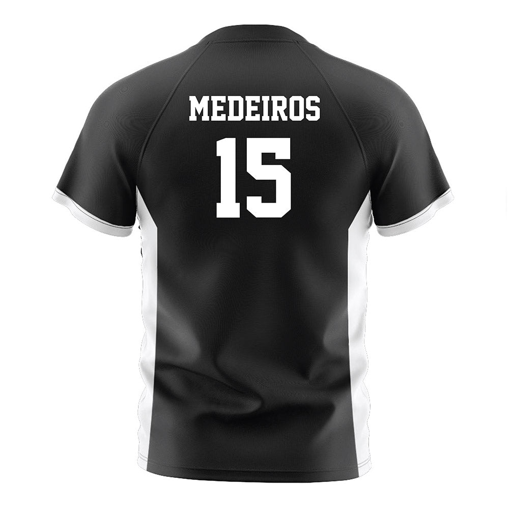 Fairfield - NCAA Men's Soccer : Dylan Medeiros - Black Soccer Jersey-1