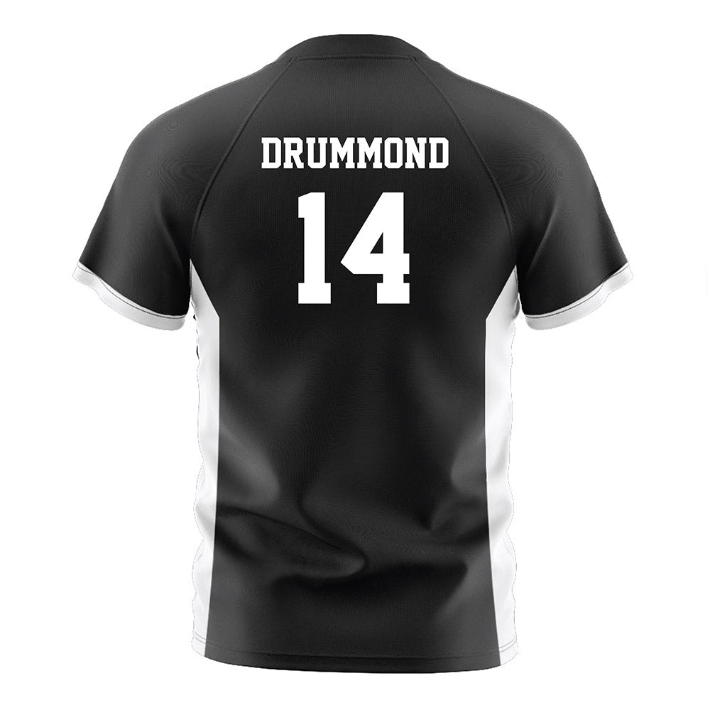 Fairfield - NCAA Men's Soccer : Owen Drummond - Black Soccer Jersey