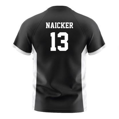 Fairfield - NCAA Men's Soccer : Kris Naicker - Black Soccer Jersey