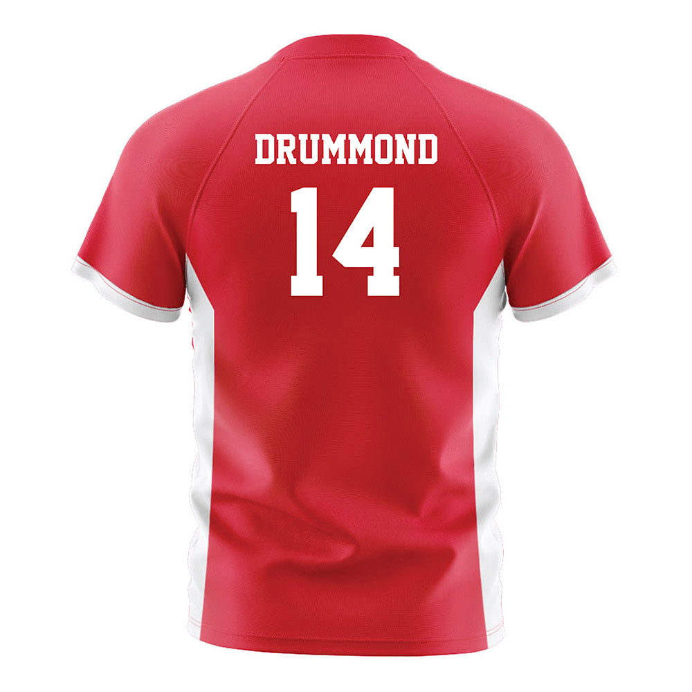 Fairfield - NCAA Men's Soccer : Owen Drummond - Red Soccer Jersey