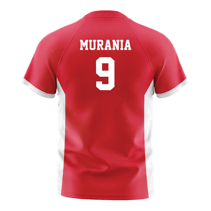 Fairfield - NCAA Men's Soccer : Massimo Murania - Red Soccer Jersey-1