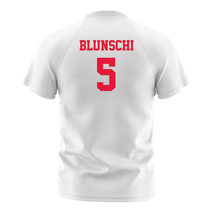 Fairfield - NCAA Men's Soccer : Jordan Blunschi - White Soccer Jersey