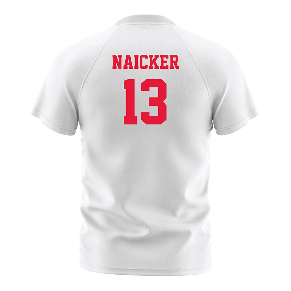 Fairfield - NCAA Men's Soccer : Kris Naicker - White Soccer Jersey