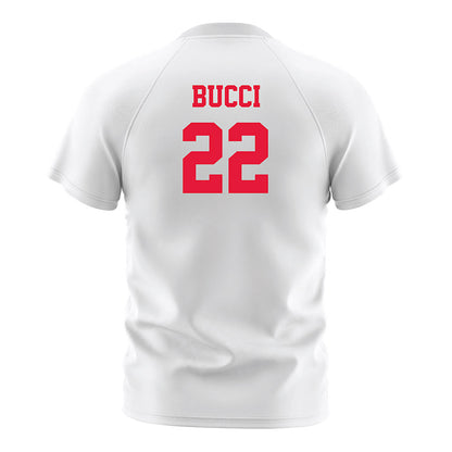 Fairfield - NCAA Men's Soccer : Daniel Bucci - White Soccer Jersey-1