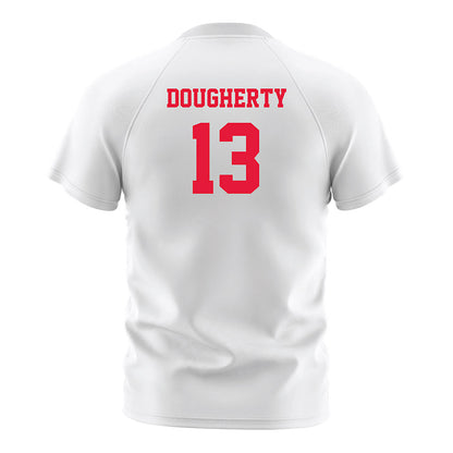 Fairfield - NCAA Men's Soccer : Cole Dougherty - White Soccer Jersey-1