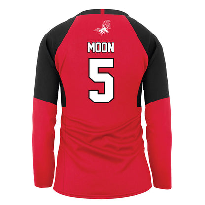 Fairfield - NCAA Women's Volleyball : Delaney Moon - Red Volleyball Jersey