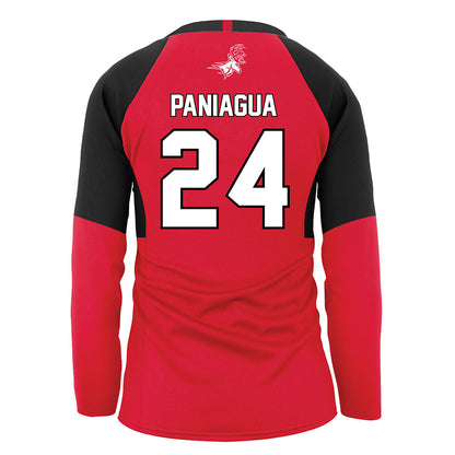 Fairfield - NCAA Women's Volleyball : Ella Paniagua - Red Volleyball Jersey-1