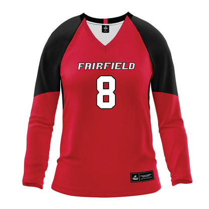 Fairfield - NCAA Women's Volleyball : Katelyn Cook - Red Volleyball Jersey