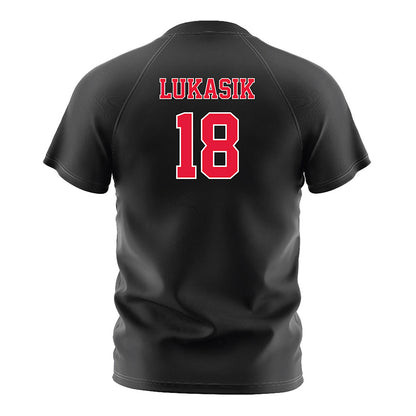 Fairfield - NCAA Women's Soccer : Kayleigh Lukasik - Black Soccer Jersey-1