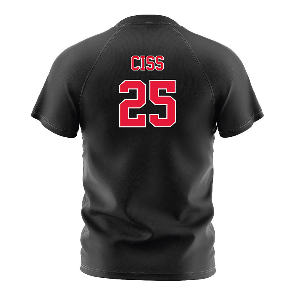 Fairfield - NCAA Women's Soccer : Lindsey Ciss - Black Soccer Jersey-1