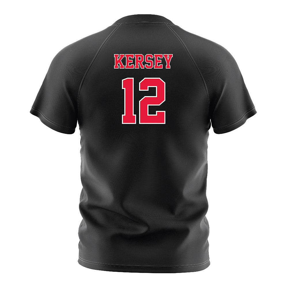 Fairfield - NCAA Women's Soccer : Samantha Kersey - Black Soccer Jersey-1