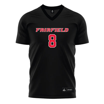 Fairfield - NCAA Women's Soccer : Caroline Kelly - Black Soccer Jersey-0