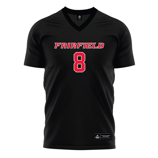 Fairfield - NCAA Women's Soccer : Caroline Kelly - Black Soccer Jersey-0