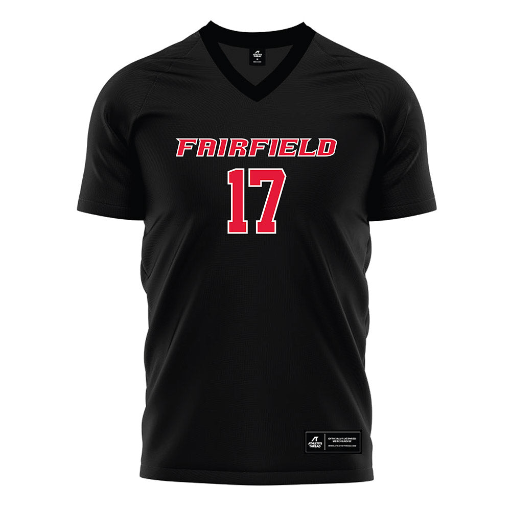 Fairfield - NCAA Women's Soccer : Alex Darcy - Black Soccer Jersey-0