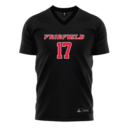 Fairfield - NCAA Women's Soccer : Alex Darcy - Black Soccer Jersey-0