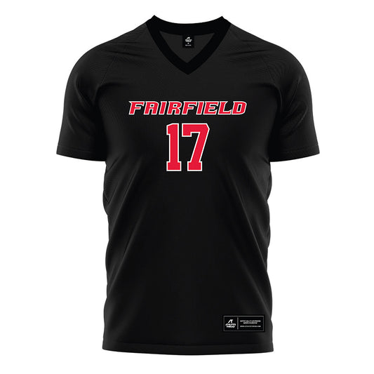 Fairfield - NCAA Women's Soccer : Alex Darcy - Black Soccer Jersey-0