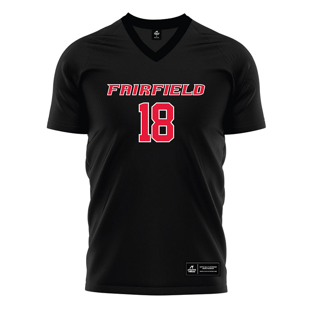 Fairfield - NCAA Women's Soccer : Kayleigh Lukasik - Black Soccer Jersey-0